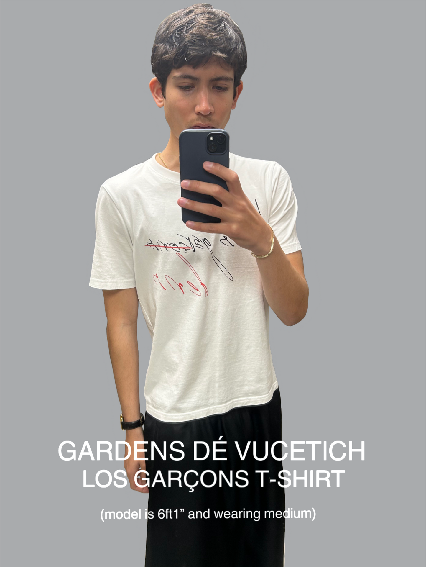 Los GARÇONS T-SHIRT